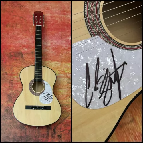 GFA AMERICAN IDOL STAR * COLIN STOUGH * SIGNED ACOUSTIC GUITAR COA COLLECTIBLE MEMORABILIA