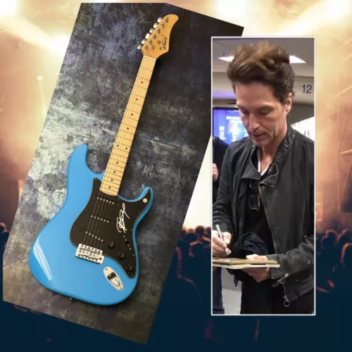 GFA ENDLESS SUMMER NIGHTS * RICHARD MARX * SIGNED ELECTRIC GUITAR PROOF COA COLLECTIBLE MEMORABILIA