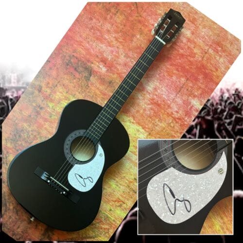 GFA RECKLESS LOVE STAR * CORY ASBURY * SIGNED ACOUSTIC GUITAR COA COLLECTIBLE MEMORABILIA