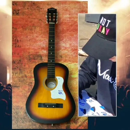 GFA RECKLESS WILDER DAYS * MORGAN WADE * SIGNED ACOUSTIC GUITAR PROOF COA COLLECTIBLE MEMORABILIA
