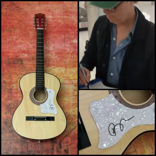 GFA ROCKIN’ THE SUBURBS STAR * BEN FOLDS * SIGNED ACOUSTIC GUITAR PROOF COA COLLECTIBLE MEMORABILIA