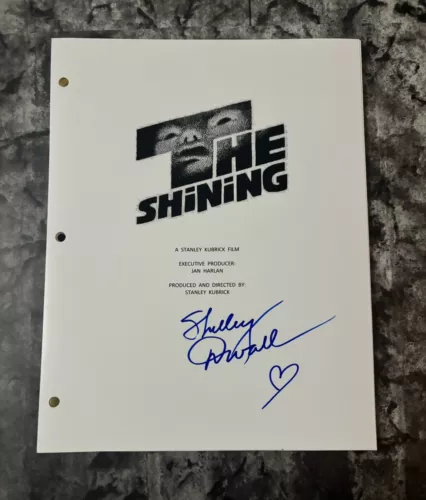 GFA THE SHINING ’80 MOVIE * SHELLEY DUVALL * SIGNED MOVIE SCRIPT PROOF SD4 COA COLLECTIBLE MEMORABILIA