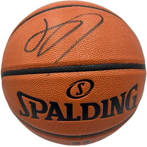 JALEN DUREN SIGNED SPALDING NBA BASKETBALL DETROIT PISTONS PSA/DNA COA COLLECTIBLE MEMORABILIA