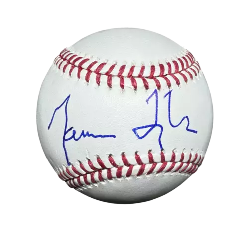 JAMES TAYLOR SIGNED AUTOGRAPH OMLB BASEBALL BALL – ONE MAN DOG FLAG W/ JSA COA COLLECTIBLE MEMORABILIA