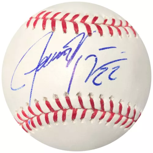JASON KIPNIS SIGNED BASEBALL PSA/DNA CLEVELAND AUTOGRAPHED FULL SIGNATURE COLLECTIBLE MEMORABILIA