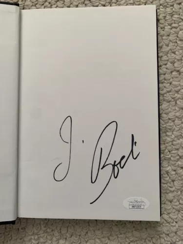 JIM BOEHEIM HAND SIGNED SYRACUSE HARDWOOD HARDCOVER BOOK SYRACUSE COACH JSA COLLECTIBLE MEMORABILIA