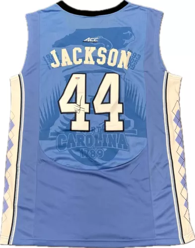 JUSTIN JACKSON SIGNED JERSEY PSA/DNA AUTOGRAPHED UNC TAR HEELS COLLECTIBLE MEMORABILIA