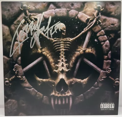 KERRY KING SIGNED AUTOGRAPHED VINYL ALBUM SLAYER DIVINE INTERVENTION JSA COA COLLECTIBLE MEMORABILIA