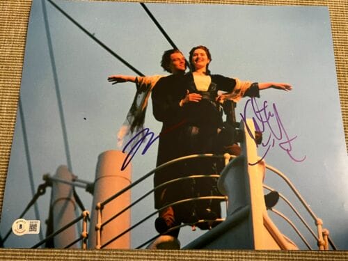 LEONARDO DICAPRIO WINSLET SIGNED AUTOGRAPH 11×14 PHOTO TITANIC BECKETT BAS COA F COLLECTIBLE MEMORABILIA