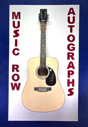 LORETTA LYNN SIGNED ACOUSTIC GUITAR AUTOGRAPH COAL MINERS DAUGHTER JSA COA COLLECTIBLE MEMORABILIA