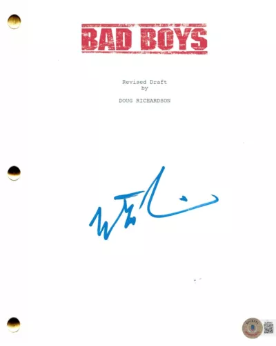 MARTIN LAWRENCE SIGEND BAY BOYS FULL SCRIPT AUTHENTIC AUTOGRAPH BECKETT COLLECTIBLE MEMORABILIA