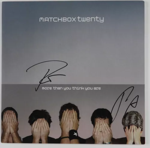 MATCHBOX 20 ROB THOMAS JSA AUTOGRAPH SIGNED ALBUM PAUL DOUCETTE COLLECTIBLE MEMORABILIA