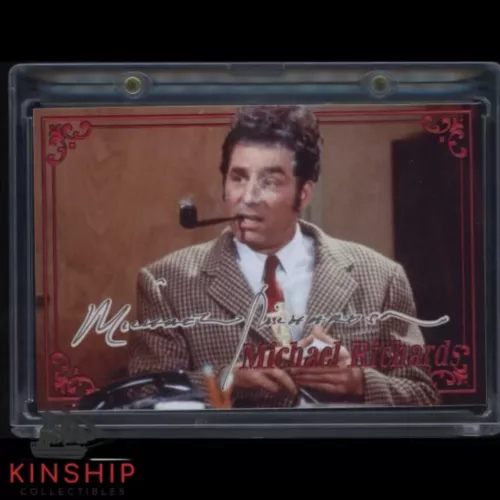MICHAEL RICHARDS SIGNED CUT CUSTOM CARD JSA COA SEINFELD AUTO RARE Z1811 COLLECTIBLE MEMORABILIA