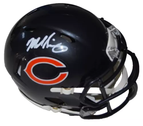 MIKE SINGLETARY SIGNED (CHICAGO BEARS) MINI FOOTBALL HELMET BECKETT 1W875706 COLLECTIBLE MEMORABILIA