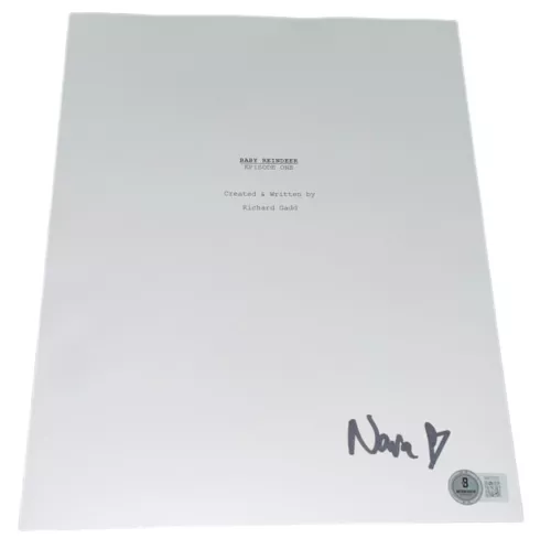 NAVA MAU SIGNED AUTOGRAPH BABY REINDEER PILOT EPISODE FULL SCRIPT BECKETT BAS NY COLLECTIBLE MEMORABILIA