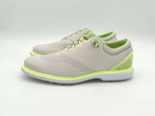 NIKE JORDAN ADG 4 MEN’S SIZE 9.5 GOLF SHOES PHANTOM BARELY VOLT DM0103-003 COLLECTIBLE MEMORABILIA