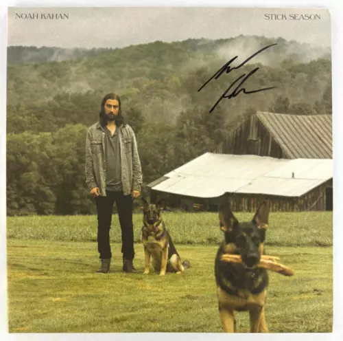 NOAH KAHAN SIGNED AUTOGRAPH ALBUM VINYL RECORD LP – STICK SEASON JSA COA COLLECTIBLE MEMORABILIA
