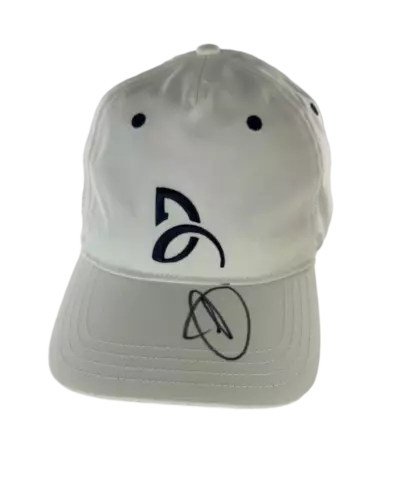 NOVAK DJOKOVIC SIGNED AUTOGRAPH LOGO TENNIS BASEBALL CAP HAT W/ BECKETT COA COLLECTIBLE MEMORABILIA