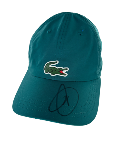 NOVAK DJOKOVIC SIGNED AUTOGRAPH TENNIS CAP HAT – US OPEN CHAMPION BECKETT COA COLLECTIBLE MEMORABILIA