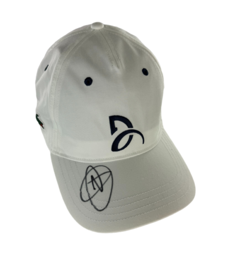 NOVAK DJOKOVIC SIGNED AUTOGRAPH WHITE SIGNATURE LOGO BASEBALL CAP HAT – BECKETT COLLECTIBLE MEMORABILIA