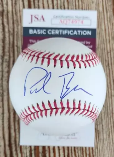 PAUL RYAN SIGNED OMLB BASEBALL W/ JSA COA #AQ74974 FMR SPEAKER OF THE HOUSE COLLECTIBLE MEMORABILIA