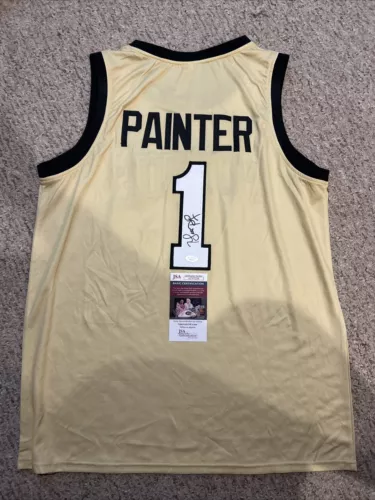 PURDUE BOILERMAKERS- MATT PAINTER SIGNED AUTOGRAPH JERSEY JSA COA BASKETBALL COLLECTIBLE MEMORABILIA