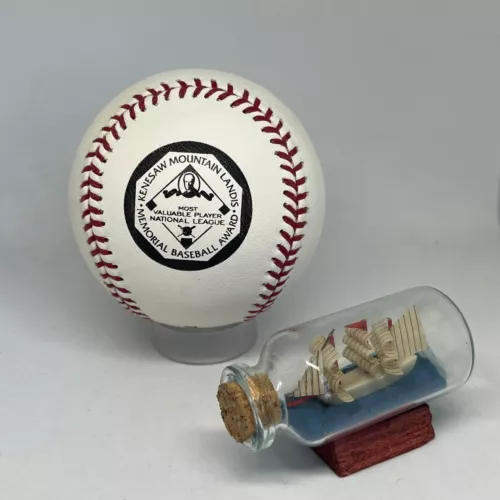 RAWLINGS OFFICIAL NATIONAL LEAGUE MVP LOGO BASEBALL UNSIGNED RARE NL U329 COLLECTIBLE MEMORABILIA