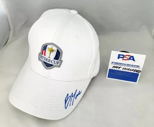 ROBERT MCINTYRE SIGNED HAT 2023 RYDER CUP PSA/DNA COA COLLECTIBLE MEMORABILIA
