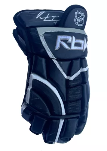 SEAN COUTURIER SIGNED VINTAGE PHILADELPHIA FLYERS RBK GLOVE JSA COA COLLECTIBLE MEMORABILIA