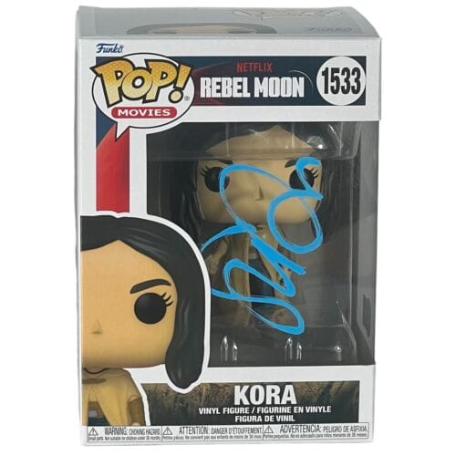 SOFIA BOUTELLA SIGNED FUNKO POP REBEL MOON KORA 1533 AUTOGRAPH BECKETT COA COLLECTIBLE MEMORABILIA