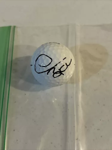 THOMAS BJORN SIGNED AUTOGRAPH TITLEIST GOLF BALL COA PGA COLLECTIBLE MEMORABILIA