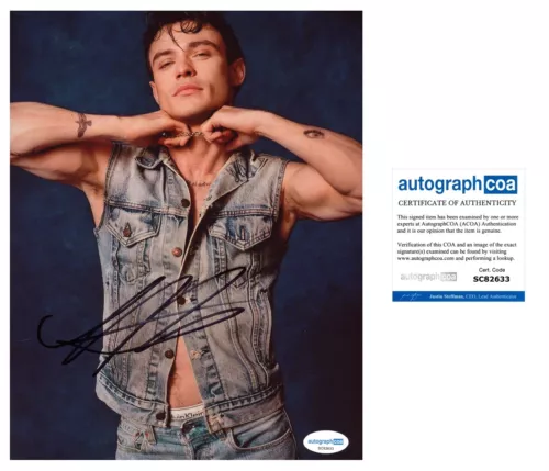 Thomas Doherty ‘Gossip Girl’ Signed Actor ‘Max Wolfe’ ACOA