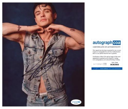 THOMAS DOHERTY ‘GOSSIP GIRL’ SIGNED ACTOR ‘MAX WOLFE’ ACOA COLLECTIBLE MEMORABILIA