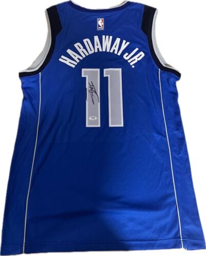 TIM HARDAWAY JR. SIGNED JERSEY PSA/DNA DALLAS MAVERICKS AUTOGRAPHED COLLECTIBLE MEMORABILIA