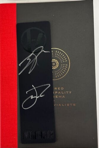 TWENTY ONE PILOTS SIGNED AUTOGRAPH BOOKMARK WITH CD AND BOOKLET JSA COA 162 COLLECTIBLE MEMORABILIA