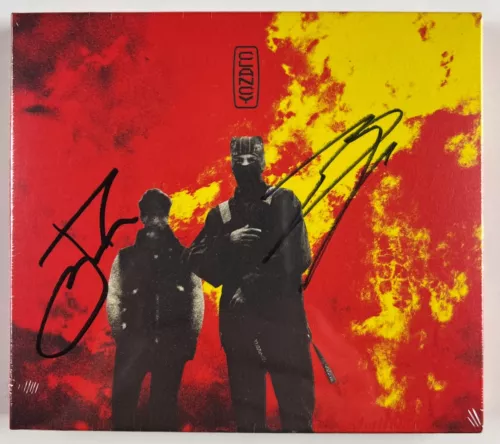TWENTY ONE PILOTS SIGNED AUTOGRAPH CD CLANCY JSA GUARANTEED COLLECTIBLE MEMORABILIA