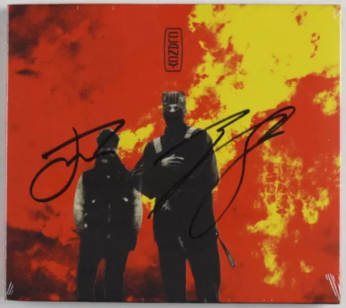 TWENTY ONE PILOTS SIGNED AUTOGRAPH CD CLANCY JSA GUARANTEED COLLECTIBLE MEMORABILIA