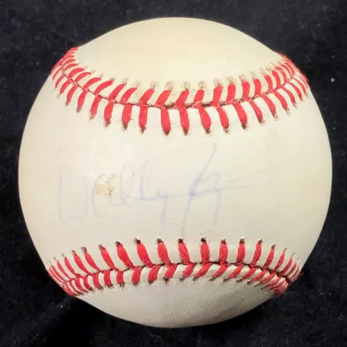 WALLY JOYNER SIGNED BASEBALL PSA/DNA LOS ANGELES ANGELS AUTOGRAPHED COLLECTIBLE MEMORABILIA