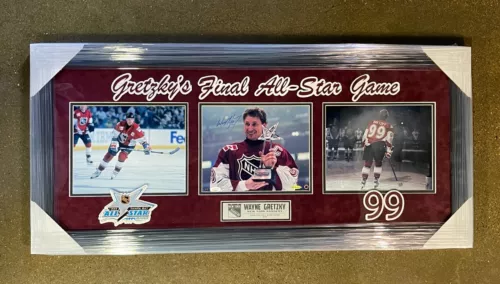 Wayne Gretzky Signed New York Rangers 1999 All Star Framed 8x10 Photo JSA UDA