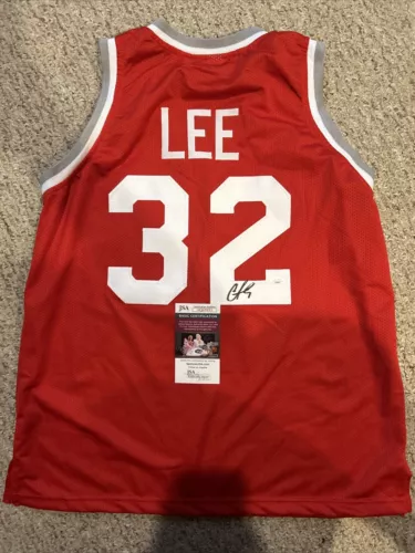 WESTERN KENTUCKY HILLTOPPERS- COURTNEY LEE SIGNED AUTOGRAPH JERSEY JSA COA NBA COLLECTIBLE MEMORABILIA