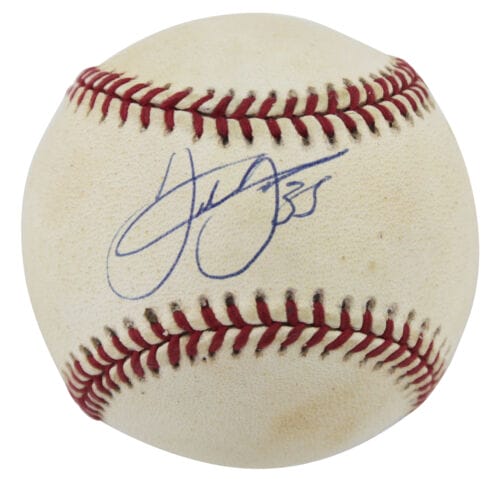 WHITE SOX FRANK THOMAS AUTHENTIC SIGNED BOBBY BROWN OAL BASEBALL UDA #UDV17754 COLLECTIBLE MEMORABILIA