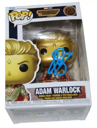 WILL POULTER SIGNED (GUARDIANS OF THE GALAXY) 1210 FUNKO POP BECKETT BAS BN07912 COLLECTIBLE MEMORABILIA