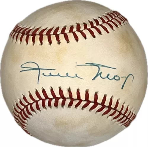 WILLIE MAYS SIGNED BASEBALL PSA/DNA AUTOGRAPHED GIANTS COLLECTIBLE MEMORABILIA