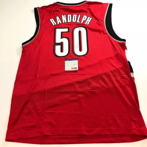 ZACH RANDOLPH SIGNED JERSEY PSA/DNA PORTLAND TRAIL BLAZERS AUTOGRAPHED COLLECTIBLE MEMORABILIA