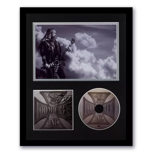 ZAKK WYLDE “BLACK LABEL SOCIETY” AUTOGRAPH SIGNED FRAMED 11×14 DISPLAY ACOA COLLECTIBLE MEMORABILIA