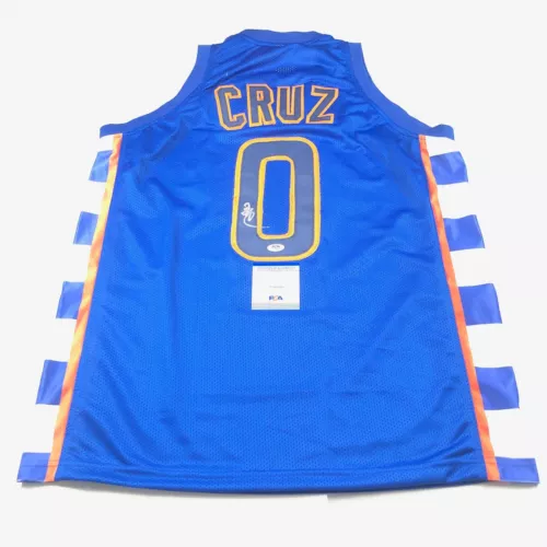 ZION CRUZ SIGNED JERSEY PSA/DNA AUTOGRAPHED DEPAUL UNIVERSITY COLLECTIBLE MEMORABILIA