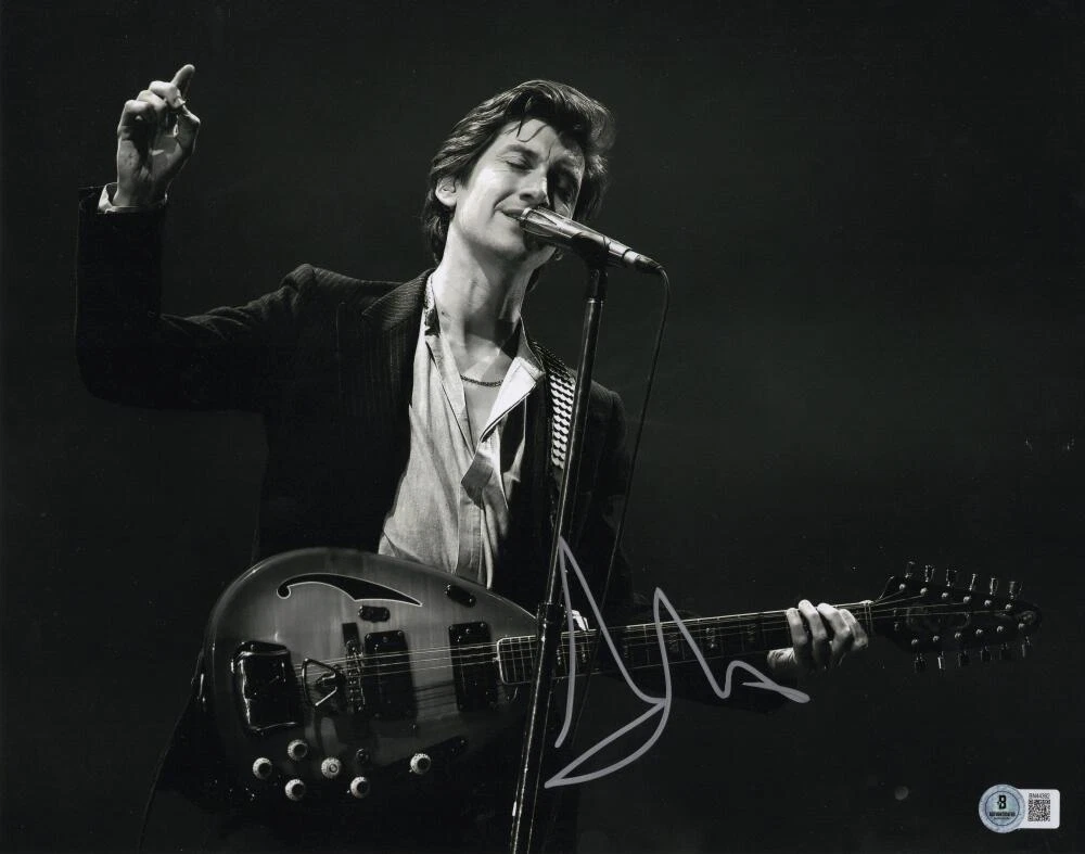 Alex Turner of the Arctic Monkeys Signed Autograph 11x14 Photo w/ Beckett COA