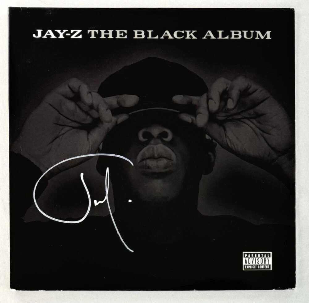 Sean Carter aka Jay-Z Signed Autograph Album Vinyl Record LP The Black Album JSA