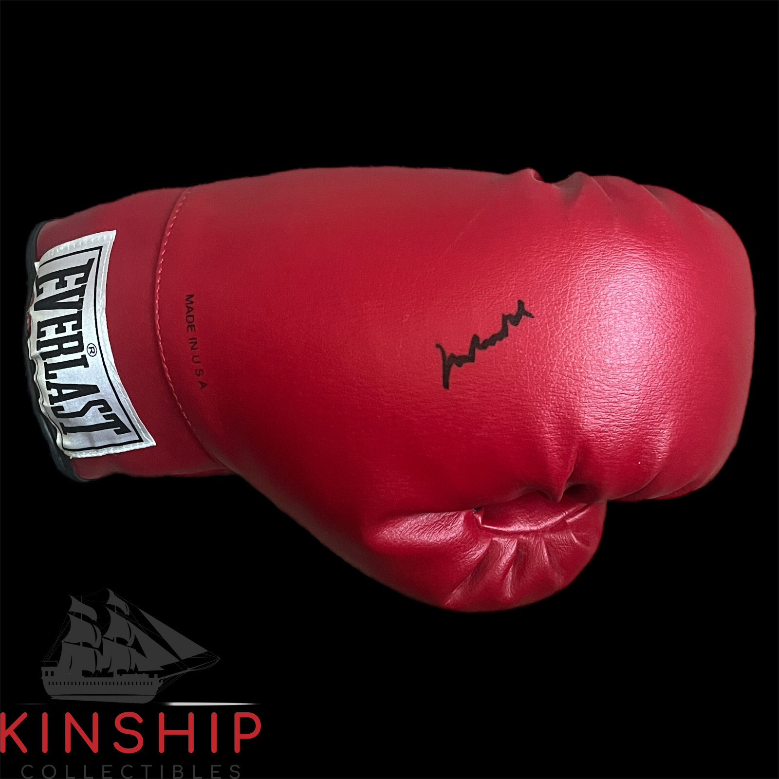 Muhammad Ali signed Everlast Boxing Glove JSA LOA Auto Grade 10 Rare Z1852