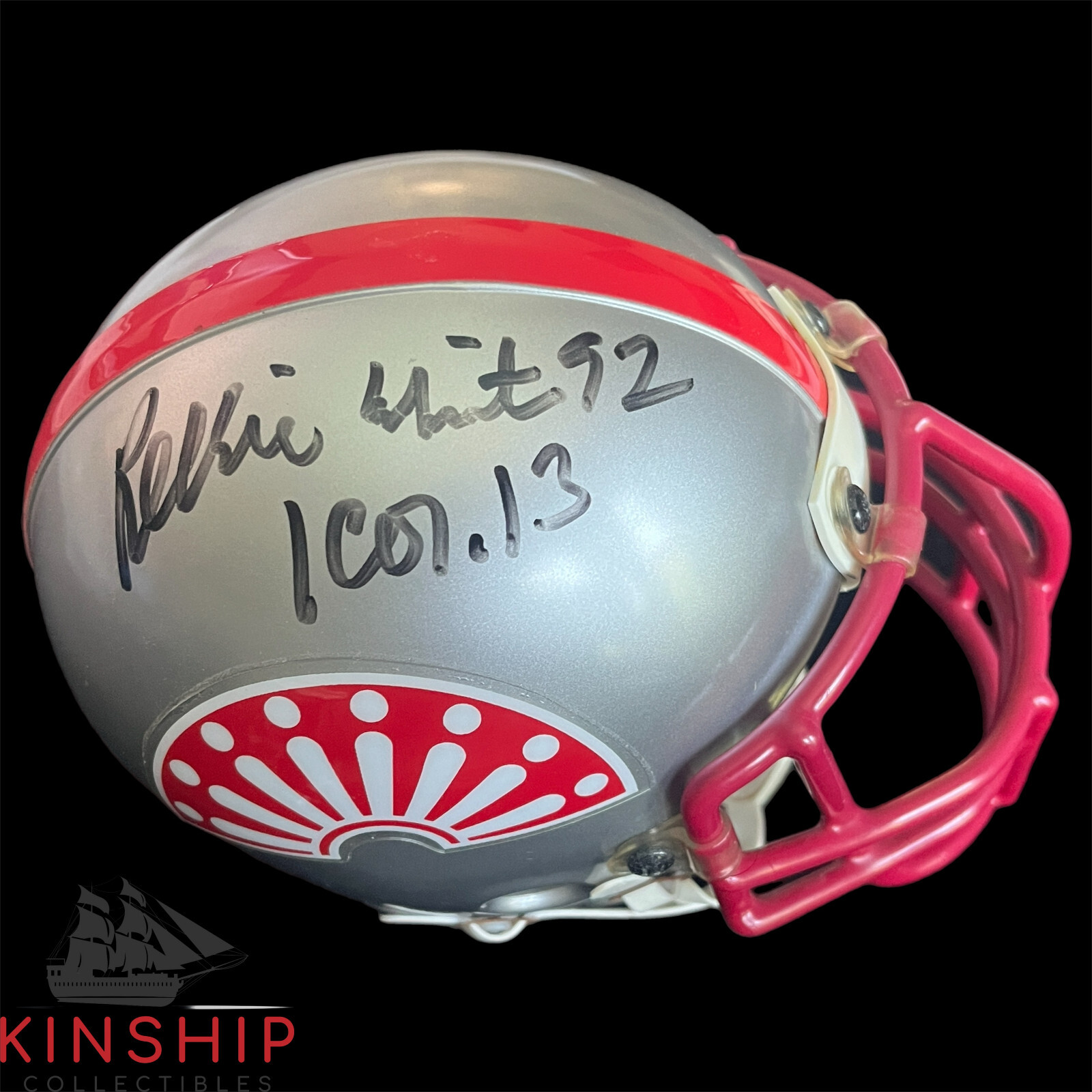 Reggie White signed Memphis Showboats Mini Helmet JSA LOA Football HOF Auto F85
